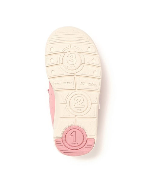 IFME（イフミー）の「KIDS｜IFME LIGHT 軽量ソールスニーカー ベーシックカラーB（スニーカー・キッズ・ピンク/パープル・15.0cm/15.5cm/16.0cm/16.5cm/17.0cm/17.5cm/18.0cm/18.5cm/19.0cm/19.5cm/20.0cm/20.5cm/21.0cm）」の10枚目の写真