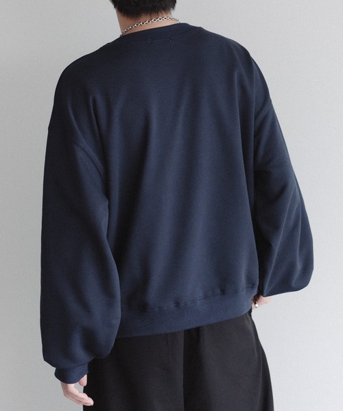 epnok（エプノック）の「アメリカンフラッグルーズスウェット（スウェット・メンズ・グレー/ブラック/ネイビー・SMALL/MEDIUM/LARGE）」の8枚目の写真