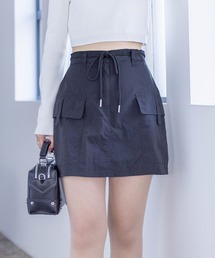 clear | ナイロンカーゴ風ミニスカート≪2024SS新作≫(スカート)
