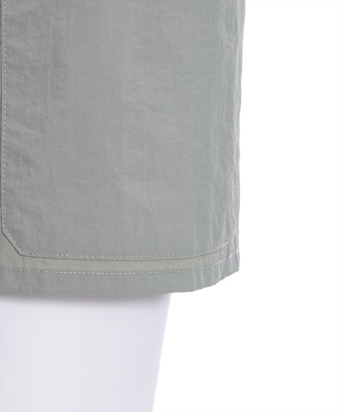 clear（クリア）の「ナイロンカーゴ風ミニスカート（スカート・レディース・ブラック/カーキ・S/M）」の10枚目の写真