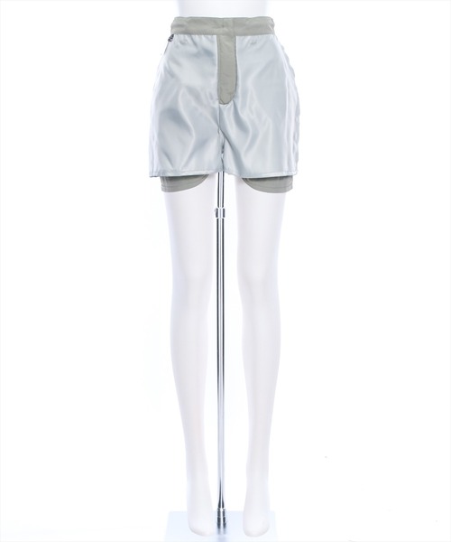 clear（クリア）の「ナイロンカーゴ風ミニスカート（スカート・レディース・ブラック/カーキ・S/M）」の7枚目の写真