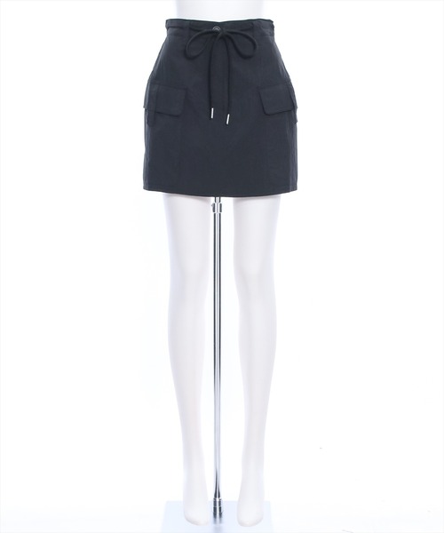 clear（クリア）の「ナイロンカーゴ風ミニスカート（スカート・レディース・ブラック/カーキ・S/M）」の19枚目の写真