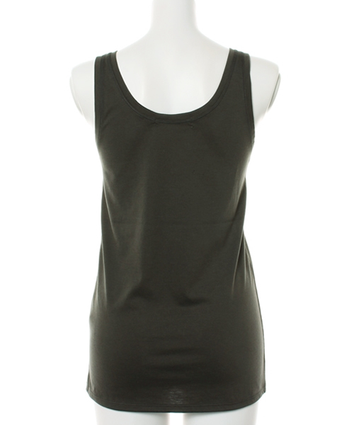 AZUL by moussy（アズールバイマウジー）の「TC天竺タンク（タンクトップ・レディース・ホワイト系その他/オフホワイト/ブラック系その他/カーキ系/ブラック/ブラックミックス・MEDIUM/SMALL/LARGE/X-LARGE）」の8枚目の写真