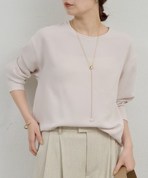 GALLARDAGALANTE シャツ　ベージュ GALLARDAGALANTE（ガリャルダガランテ） ブラウス シャツ スキッパー