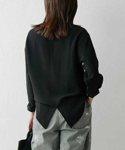 GALLARDAGALANTE ガリャルダガランテ バックスリットブラウスT GALLARDAGALANTE ブラウス シャツ 「累計販売5000枚以上