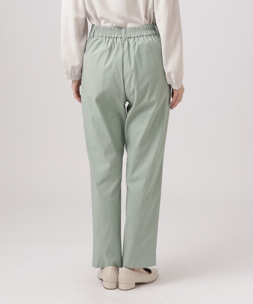 DRESKIP（ドレスキップ）の「◆【洗える】オフィスカジュアルにも モッツァレラストレッチ テーパードパンツ（その他パンツ・レディース・ブラック/ライトグレー/グリーン系・02/03/04）」の18枚目の写真