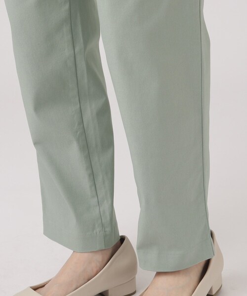 DRESKIP（ドレスキップ）の「◆【洗える】オフィスカジュアルにも モッツァレラストレッチ テーパードパンツ（その他パンツ・レディース・ブラック/ライトグレー/グリーン系・02/03/04）」の21枚目の写真