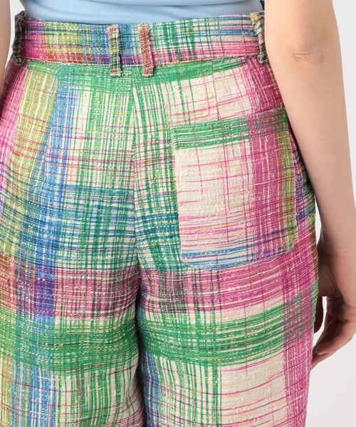 MACPHEE（マカフィー）の「オーバーチェックツイード ワイド  