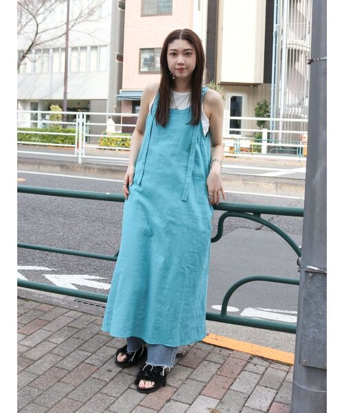 新品　Ungrid アングリット　リネン混　カフタンワンピース Ungrid ＼SALE30%OFF+2点購入で10%OFFクーポン有／即日発送