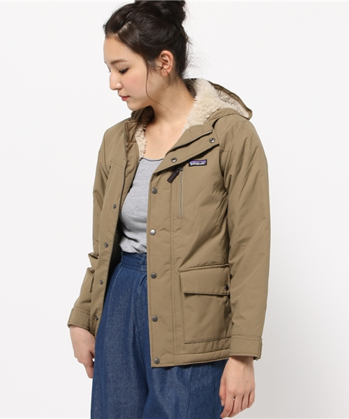 patagonia(パタゴニア)の「Patagonia / Boys Infurno Jacket 15FW(ブルゾン・レディース・ライトブラウン/ネイビー・ONE SIZE)」の3枚目の写真