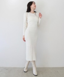 AMBIENT（アンビエント）の「ケーブルニットワンピース（ワンピース）」