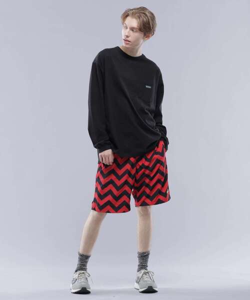 MANASTASH（マナスタッシュ）の「MANASTASH/マナスタッシュ/ZG COLOR SHORTS/ジグザクカラーショーツ（その他パンツ・メンズ・ホワイト/ブラウン/その他13/レッド・2XL/L/XL/M）」の19枚目の写真