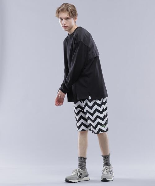 MANASTASH（マナスタッシュ）の「MANASTASH/マナスタッシュ/ZG COLOR SHORTS/ジグザクカラーショーツ（その他パンツ・メンズ・ホワイト/ブラウン/その他13/レッド・2XL/L/XL/M）」の6枚目の写真