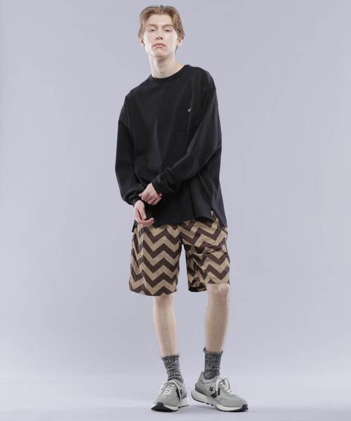 MANASTASH（マナスタッシュ）の「MANASTASH/マナスタッシュ/ZG COLOR SHORTS/ジグザクカラーショーツ（その他パンツ・メンズ・ホワイト/ブラウン/その他13/レッド・2XL/L/XL/M）」の7枚目の写真