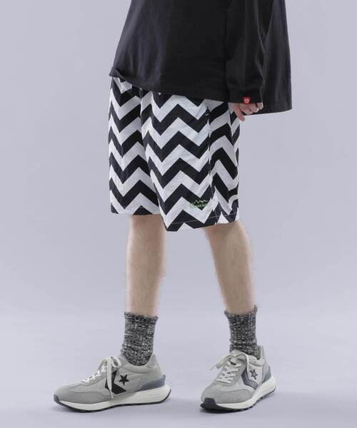 MANASTASH（マナスタッシュ）の「MANASTASH/マナスタッシュ/ZG COLOR SHORTS/ジグザクカラーショーツ（その他パンツ・メンズ・ホワイト/ブラウン/その他13/レッド・2XL/L/XL/M）」の9枚目の写真