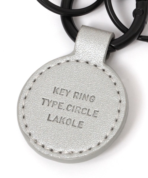 LAKOLE(ラコレ)の「PUマグネットキーホルダー / 110382(キーホルダー・レディース・ベージュ/チャコール/その他1・FREE)」の8枚目の写真