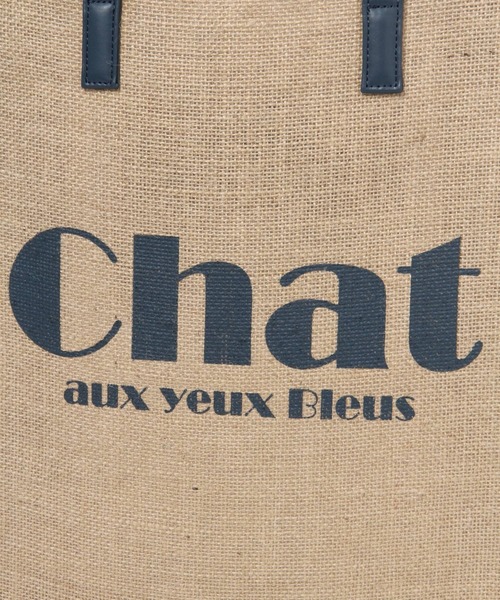 LAKOLE（ラコレ）の「縦型ジュートトート / 996447（トートバッグ・レディース・ブルー/チャコールグレー・FREE）」の8枚目の写真