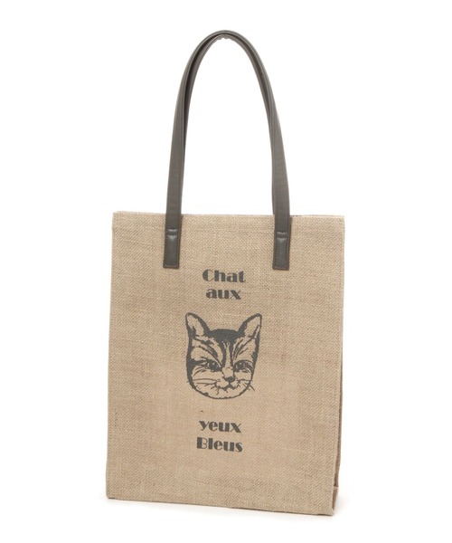 LAKOLE（ラコレ）の「縦型ジュートトート / 996447（トートバッグ・レディース・ブルー/チャコールグレー・FREE）」の15枚目の写真