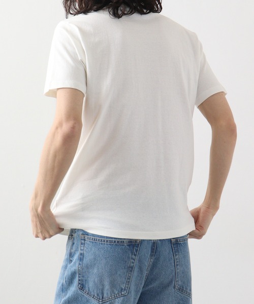 FUNALIVE(ファンアライブ)の「プリントTシャツ(Tシャツ/カットソー・メンズ・ホワイト/杢グレー・M/L)」の6枚目の写真