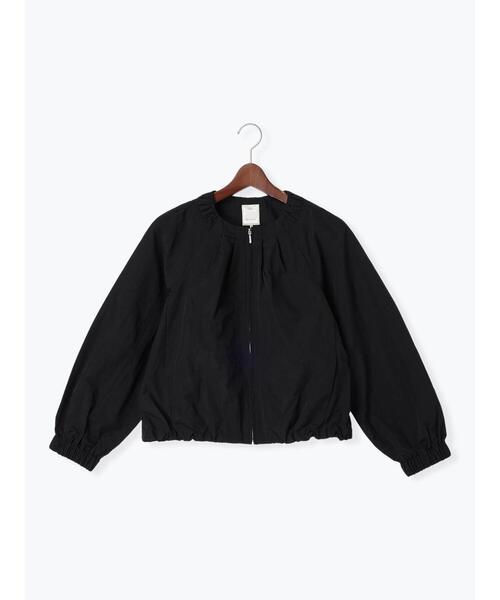 Te chichi（テチチ）の「ノーカラータックギャザーブルゾン（ブルゾン・レディース・グレー/カーキ/ブラック・F）」の20枚目の写真