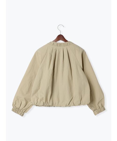 Te chichi（テチチ）の「ノーカラータックギャザーブルゾン（ブルゾン・レディース・グレー/カーキ/ブラック・F）」の17枚目の写真