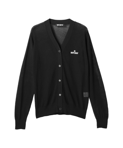 Mary Quant UVカットベーシックロゴカーディガン MARY QUANT（マリークワント）の「UVカットベーシックロゴ