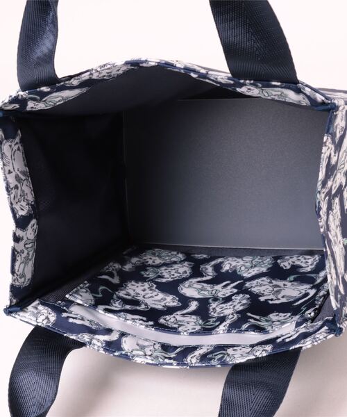 PAUL & JOE ACCESSOIRES（ポールアンドジョーアクセソワ）の「ランチトート ＜ジプシー＆ヌネットリボン＞/PAUL & JOE ACCESSOIRES（トートバッグ・レディース・ピンク/ネイビー・FREE）」の4枚目の写真