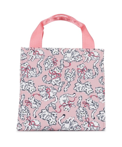 PAUL & JOE ACCESSOIRES（ポールアンドジョーアクセソワ）の「ランチトート ＜ジプシー＆ヌネットリボン＞/PAUL & JOE ACCESSOIRES（トートバッグ・レディース・ピンク/ネイビー・FREE）」の8枚目の写真