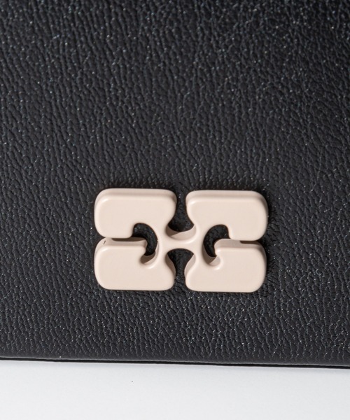 GANNI(ガニー)の「GANNI Ganni Bou Wallet On Strap ガニー ストラップ付 財布(財布・レディース・ブラック・FREE)」の12枚目の写真