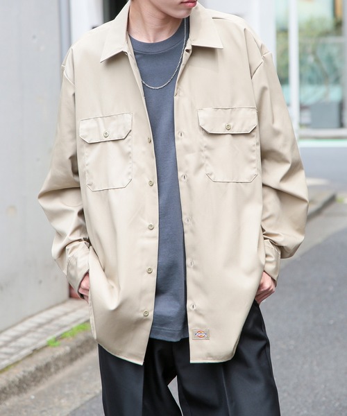 セール】【Dickies】SHIRTS LSFQ 長袖シャツ /574（シャツ/ブラウス