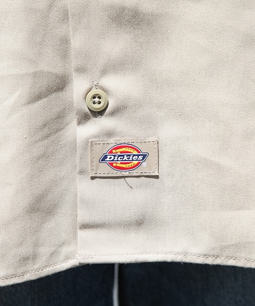Dickies(ディッキーズ)の「【Dickies】SHIRTS LSFQ 長袖シャツ /574(シャツ/ブラウス・メンズ・ダークグリーン/ブラック/ネイビー/ブラウン/グリーン/ベージュ系その他2/ライトグレー/ベージュ・S/M/L/XL/XXL)」の13枚目の写真