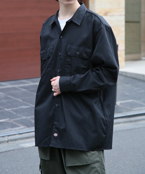 セール】【Dickies】SHIRTS LSFQ 長袖シャツ /574（シャツ/ブラウス