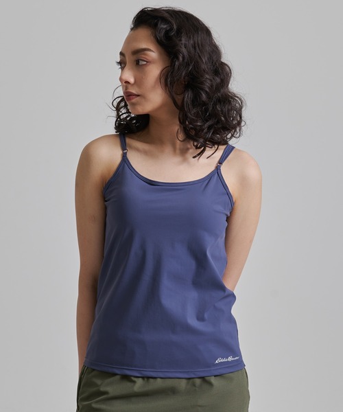 Eddie Bauer（エディーバウアー）の「パット付き キャミソール（キャミソール・レディース・グレイッシュブルー/ブラック/ライトカーキ・M/L）」の3枚目の写真