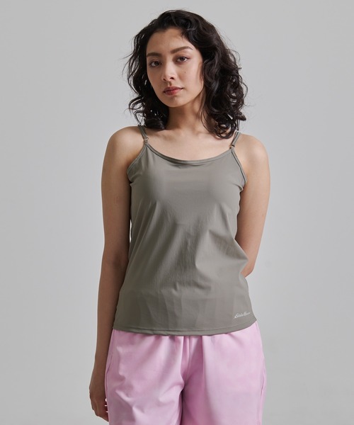 Eddie Bauer（エディーバウアー）の「パット付き キャミソール（キャミソール・レディース・グレイッシュブルー/ブラック/ライトカーキ・M/L）」の6枚目の写真