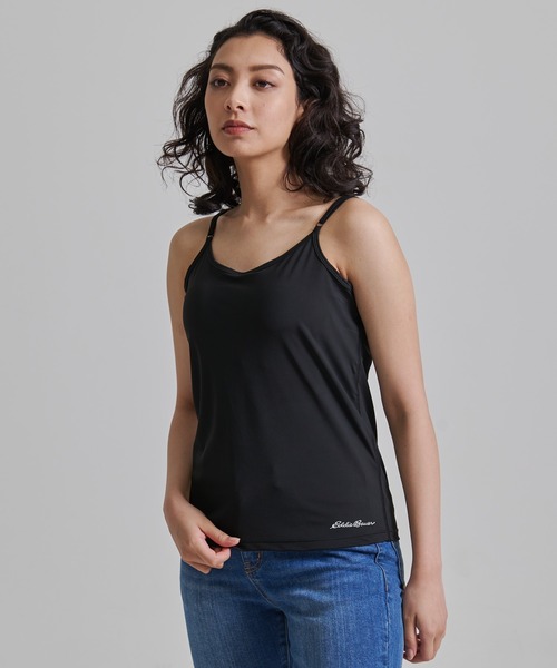 Eddie Bauer（エディーバウアー）の「パット付き キャミソール（キャミソール・レディース・グレイッシュブルー/ブラック/ライトカーキ・M/L）」の9枚目の写真