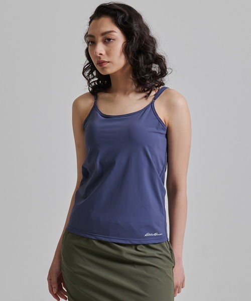 Eddie Bauer（エディーバウアー）の「パット付き キャミソール（キャミソール・レディース・グレイッシュブルー/ブラック/ライトカーキ・M/L）」の14枚目の写真