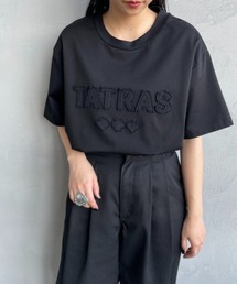 TATRAS（タトラス）の「[TATRAS/タトラス] TATO ブランド刺繍ロゴ ショートスリーブTシャツ（Tシャツ/カットソー・メンズ）」