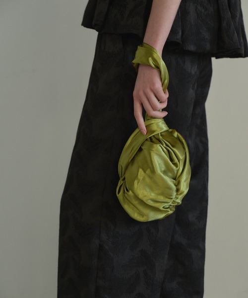 ANDRESD（アンドレスド）の「コロンフォルムバッグ / coron form bag（ハンドバッグ・レディース・グリーン/ゴールド/シルバー/ピンク/ネイビー/ブラウン/パープル/ブルー/ベビーピンク・FREE）」の16枚目の写真