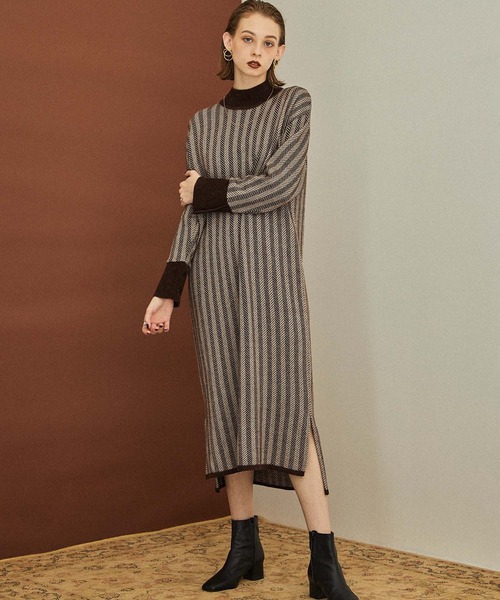 セール/ブランド古着】ニットワンピース（ワンピース）｜PUBLIC TOKYO  