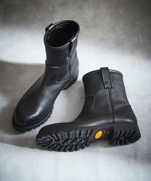 PADRONE パドローネ / SHORT WORK BOOTS (WATER PROOF LEATHER) 別注