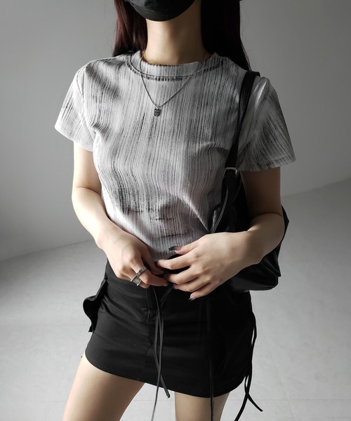 ⭐︎美品中古⭐︎DIANTE クロップドTシャツ ブラック 2-1_d1d98563-f56f-4038-9910-