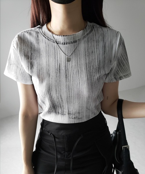 LMC★SKETCH DOODLE クロップドティー Tシャツ WM スケッチ ドゥードル クロップド Tシャツ white - LMC | 60