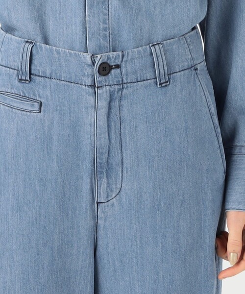 MACPHEE（マカフィー）の「コットンレーヨンデニム ストレート