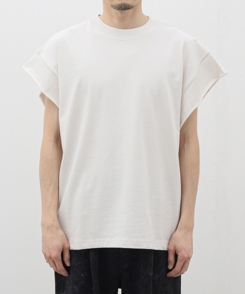 WILLY CHAVARRIA(ウィリーチャバリア)の「WILLY CHAVARRIA MUSCLE TEE BSP006(Tシャツ/カットソー・メンズ・ライトグレー・MEDIUM)」の1枚目の写真