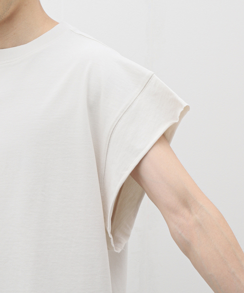 WILLY CHAVARRIA(ウィリーチャバリア)の「WILLY CHAVARRIA MUSCLE TEE BSP006(Tシャツ/カットソー・メンズ・ライトグレー・MEDIUM)」の8枚目の写真