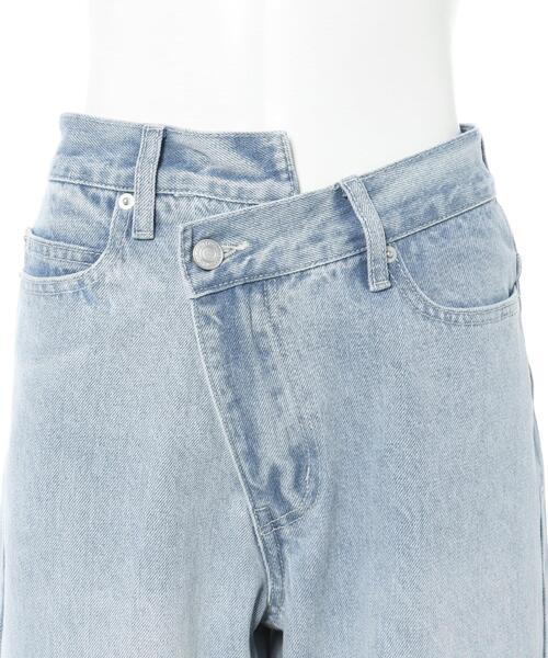INGNI（イング）の「ウエストデザインワイド／デニムパンツ（デニムパンツ・レディース・グレー/ブルー系その他3/ブルー系その他4/ブルー系その他/ライトグレー・M/S）」の9枚目の写真