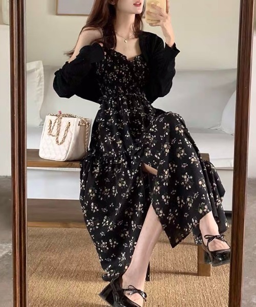 Sibra（シブラ）の「花柄ワンピース（ワンピース）」 - WEAR
