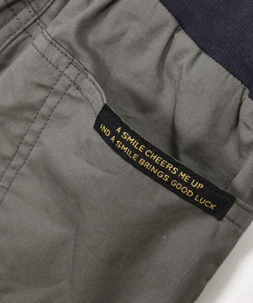 Noeil aime BeBe（ノイユエイムベベ）の「ツイルストレッチガゼットクロッチショートパンツ(80~130cm)（その他パンツ・キッズ・ベージュ/ネイビー・130cm/90cm/110cm/100cm/120cm/80ｃｍ）」の12枚目の写真