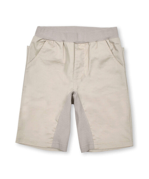 Noeil aime BeBe（ノイユエイムベベ）の「ツイルストレッチガゼットクロッチショートパンツ(80~130cm)（その他パンツ・キッズ・ベージュ/ネイビー・130cm/90cm/110cm/100cm/120cm/80ｃｍ）」の15枚目の写真