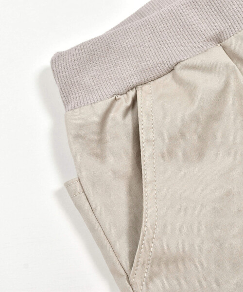 Noeil aime BeBe（ノイユエイムベベ）の「ツイルストレッチガゼットクロッチショートパンツ(80~130cm)（その他パンツ・キッズ・ベージュ/ネイビー・130cm/90cm/110cm/100cm/120cm/80ｃｍ）」の17枚目の写真